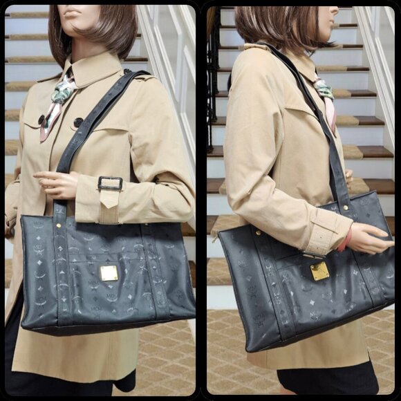 Price is FIRM⚠️ MCM Logo Printed Shoulder Bag - Picture 9 of 17